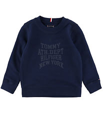 Tommy Hilfiger Sweatshirt - Athletic Varsity - Dark Night Navy