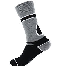 Name It Strømper - NknSmooth Ski - Grey Melange