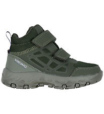 Viking Støvler - Track Mid WP 2V - Olive