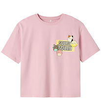 Name It T-shirt - NkfMomi Squishmallows - Cameo Pink