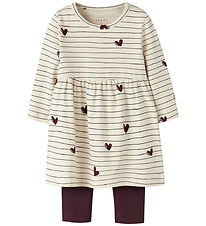 Name it Kjole - NbfVandora - Summer Sand/Fig