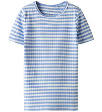 Name It T-shirt - Rib - NkfSuraja - Serenity/Bright White