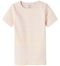 Name It T-shirt - Rib - NkfSuraja - Ballerina/Sun Kiss