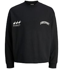 Jack & Jones Sweatshirt - JcoSignal - Sort