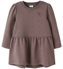 Name it Kjole - NmfVima - Peppercorn/Heart Embroidery