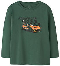 Name It Bluse - NmmVagno - Garden Topiary/Racing Car