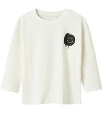 Name It Bluse - NmmNaree - Cloud Dancer