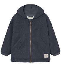 Mini A Ture Fleecejakke - MatLiff - Ombre Blue