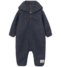 Mini A Ture Fleecedragt - MatAdel - Ombre Blue