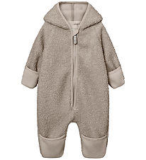 Mini A Ture Fleecedragt - MatAdel - Grey Brown
