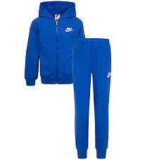 Nike Sweatsæt - Cardigan/Sweatpants - Game Royal