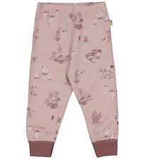 Joha Leggings - Uld/Bambus - Lyserød