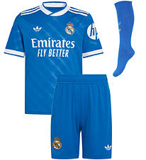 adidas Originals Fodboldsæt - Real Madrid 25/26 3. Sæt - Blue