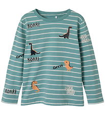 Name It Bluse - NMMPtenne - Mineral Blue