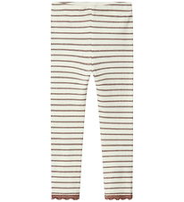Name It Leggings - Rib - NmfNette - Peppercorn