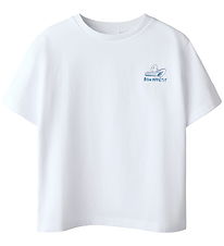Name It T-shirt - NkmFrederik - Bright White