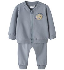 Name it Sweatshirt m. Lynlåas & Sweatpants - NbmVonne - Tradewin