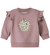 Name it Sweatshirt - NbfNilda - Toadstool