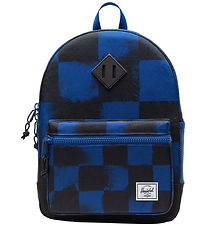 Herschel Rygsæk - Heritage Kids - Stencil Checker Sodalite Blue