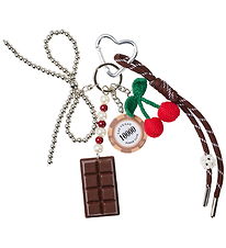 DAY ET Nøglering - Chocolate Plum