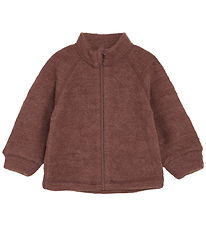 Celavi Cardigan - Uld - Marron
