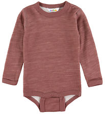 Joha Body l/æ - Uld/Bambus - Mørk Rose