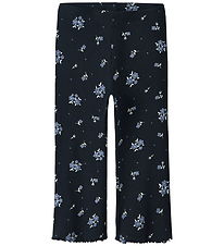 Name It Leggings - NmfVemia - Navy Blazer/Blossom AOP