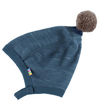 Joha Babyhjelm - Uld/Bambus - Dark Denim