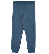 Joha Leggings - Uld/Bambus - Dark Denim