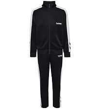 Hummel Træningssæt - HmlJR Colorblock - Black