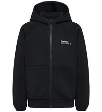 Hummel Cardigan - HmlJR Tech Fleece - Black
