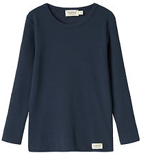 MarMar Bluse - Rib - Plain - Pilot Lavender