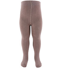 MarMar Strømpebukser - Rib - Mauve