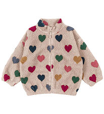 Konges Sløjd Fleecejakke - Jody Teddy - Bon Coeur Coloré