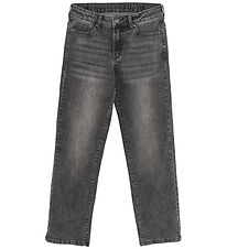 Indian Blue Jeans Jeans - Wide Loose Fit - Dark Grey Denim