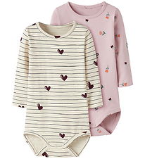 Name It Body l/æ - 2-pak - Summer Sand/Burnished Lilac