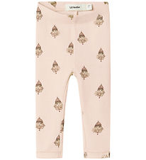 Lil' Atelier Leggins - Rib - NbfLavo - Pastel Parchment