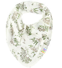 Joha Savlesmæk - Uld/Silke - Off White m. Træer