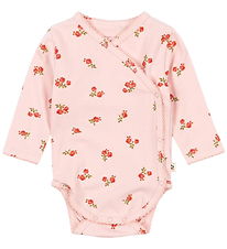 Konges Sløjd Slå-om Body l/æ - Basic - Rosa Pink