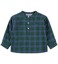 Molo Skjorte - Enoz - Blue Pine Check