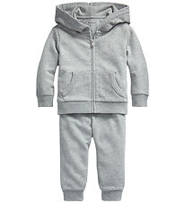 Polo Ralph Lauren Cardigan/Shorts - Core Replen - Grey Heather
