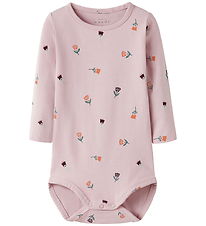 Name It Body l/æ - NbfVandora - Burnished Lilac/Flowers