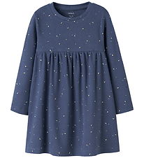 Name It Kjole - NmfNelia - Blue Indigo