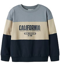 Name It Sweatshirt - NkmVemil - Navy Blazer/California