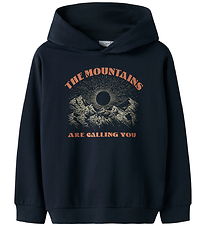Name It Sweatshirt - NkmVildar - Navy Blazer/The Mountains