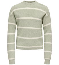 Kids Only Bluse - Strik - Noos - KogFranca - Desert Sage/Small S