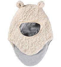 Molo Elefanthue - Fleece - Kay - 2-lags - Vanilla