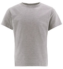Hound T-shirt - Light Grey Melangé