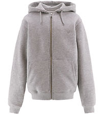 Hound Cardigan - Light Grey Melangé
