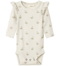 Lil' Atelier Body l/æ - Noos - Rib - Pastel Parchment/SWAN